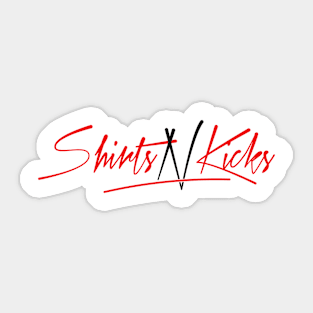 ShirtsNKicks Sticker